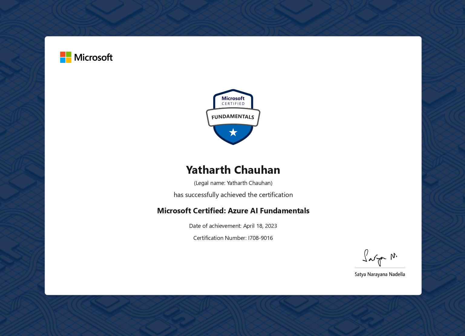 Microsoft Certified: Azure AI Fundamentals (AI-900)